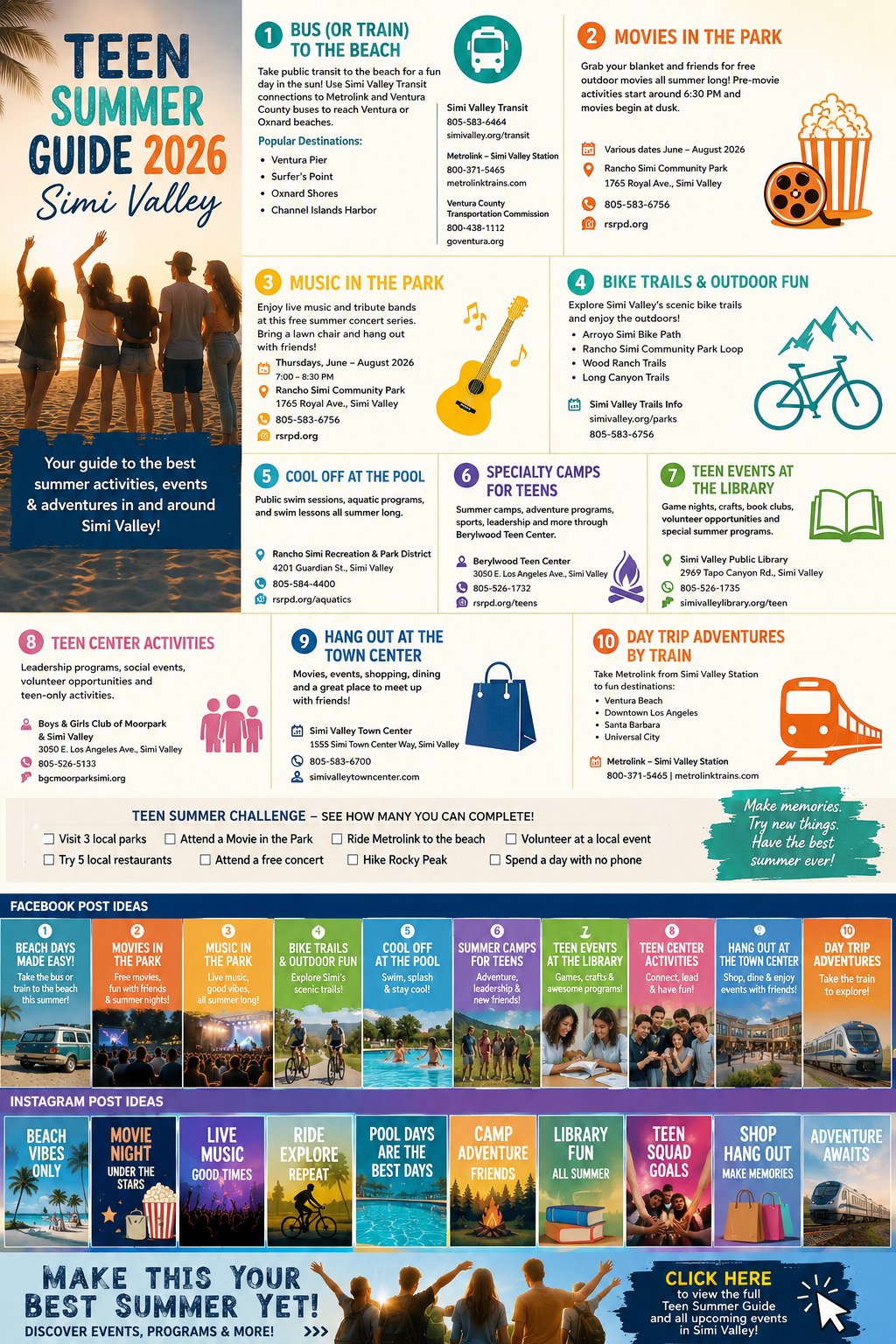 The Simi Signal - Teen Summer Activities